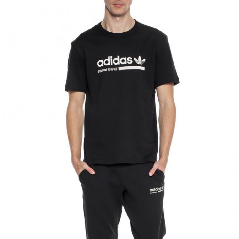 Black crewneck T-shirt from ADIDAS Originals Sz L